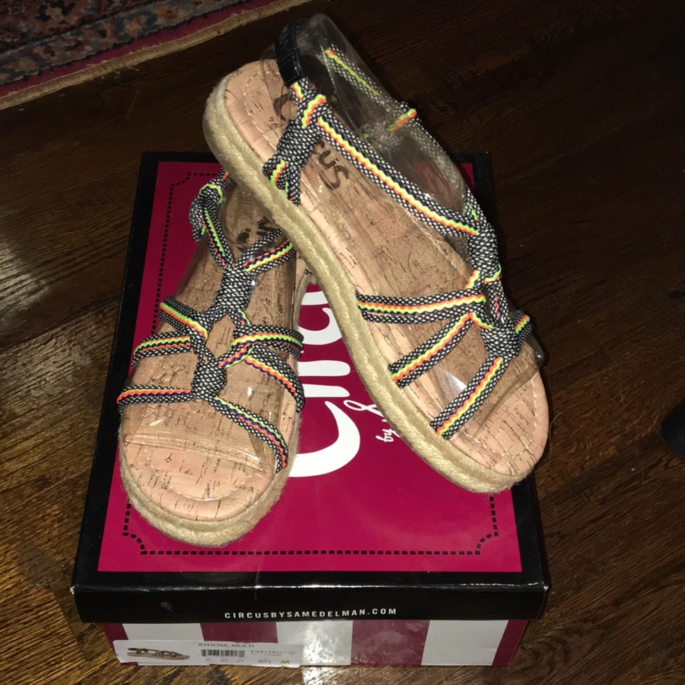 Circus by Sam Edelman flat sandal espadrilles
